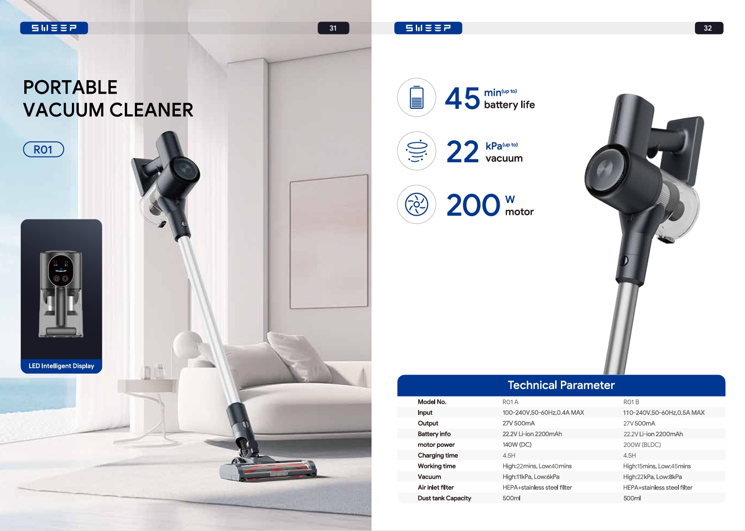 ORDLESS VACUUM CLEANER R01