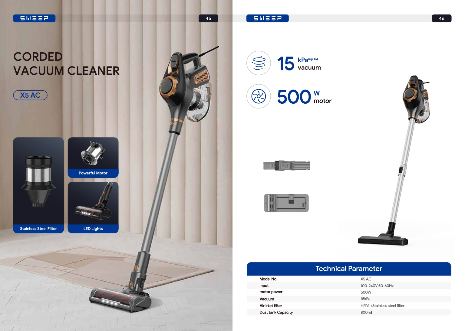 ORDLESS VACUUM CLEANER X5 AC
