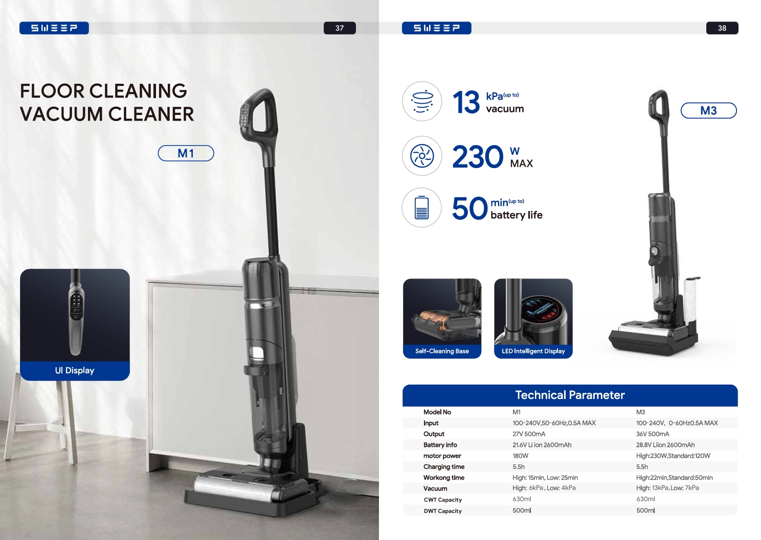 FLOOR CLEANING VACUUM CLEANER M1